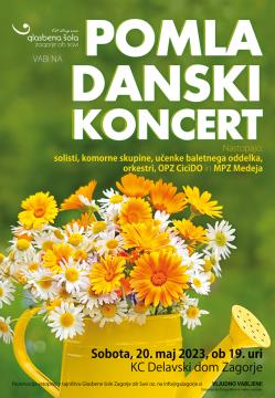 Vabilo na Pomladanski koncert GŠ Zagorje